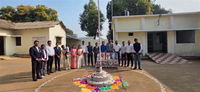 गणतंत्र दिवस ध्वजारोहण कार्यक्रम