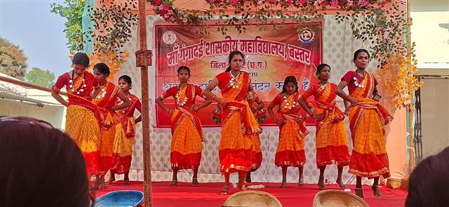 वार्षिक उत्सव कार्यक्रम माँ गंगादई शास. महाविद्यालय बस्तर (छ. ग.)